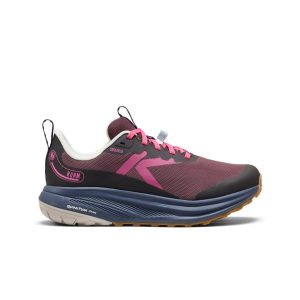 Women's Roam Waterproof Trail Running Shoe  |  Huckleberry/Ballad Blue