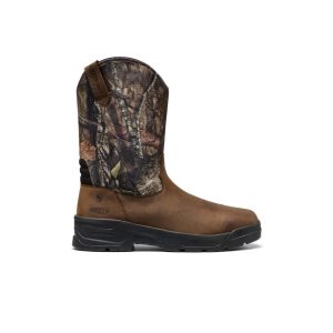 Men's Flatland Pull-On Waterproof Work Boot (Soft Toe)  |  MOSSY OAK   BREAK-UP COUNTRY?