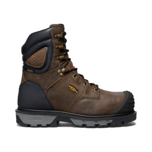 Men's CSA Camden 8 Waterproof Boot (Carbon Toe)  |  Dark Earth/Black