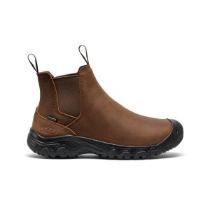 Men's Anchorage IV Waterproof Boot Wide | Dark Earth/Black